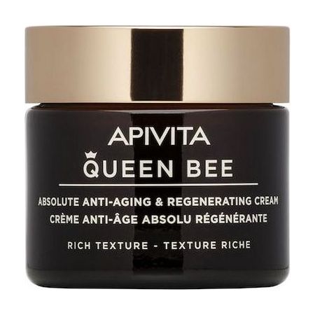 Κρέμα Προσώπου Apivita Queen Bee Absolute Anti Aging & Regenerating Rich Ημέρας για Ενυδάτωση & Αντιγήρανση 50ml